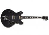 SCHECTER Guitarra de cuerpo semi-hueco CORSAIR 2020 G BLK. 652804