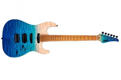 Guitarra El�ctrica Jet JS1000-QTBL Azul Transparente 5307038