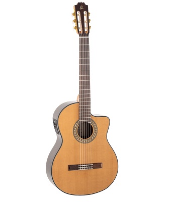 GUITARRA CL�SICA ADMIRA A6 ELECTRIFICADA CON CUTAWAY CON FISHMAN SERIE ARTESAN�A ADM06ECF