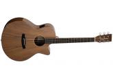 GUITARRA ACSTICA TANGLEWOOD SERIE WINTERLEAF EXOTIC BLACK WALNUT TW4VCBW