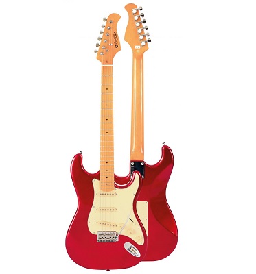 GUITARRA EL�CTRICA PRODIPE SERIE ST80-MA STRATOCASTER ROJA ST80RD