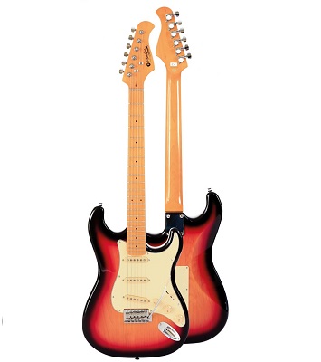 GUITARRA EL�CTRICA PRODIPE SERIE ST80-MA STRATOCASTER SOMBREADA ST80SB