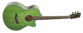 GUITARRA ACSTICA DAYTONA MINI JUMBO VERDE GADSTGR