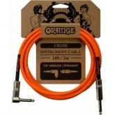 ORANGE Cable de instrumento CRUSH 3M INSTR ANGLED-STRAIGHT. 625140 