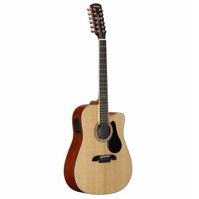 ALVAREZ Guitarra electroacustica de 12 c. cutaway AD60-12CE. 657980