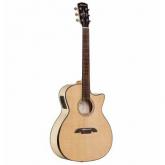 ALVAREZ Guitarra electroacustica de 6 cuerdas con cutaway AGFM80CEAR. 658012