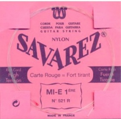 Cuerda Savarez Cl�sica 1a Carta Roja 521-R CSR1