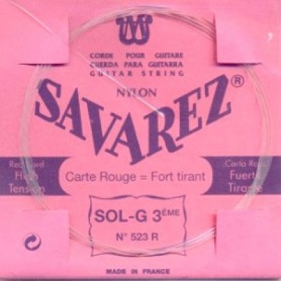Cuerda Savarez Cl�sica 3a Carta Roja 523-R CSR3