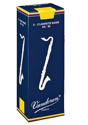 Caja de 5 ca�as VANDOREN Tradicional para clarinete bajo N�3