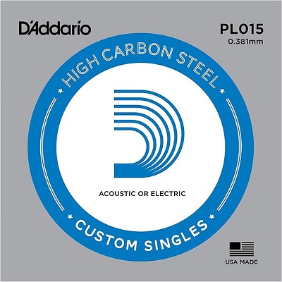 CUERDA SUELTA ELECTRICA-ACUSTICA A�DDARIO PL015