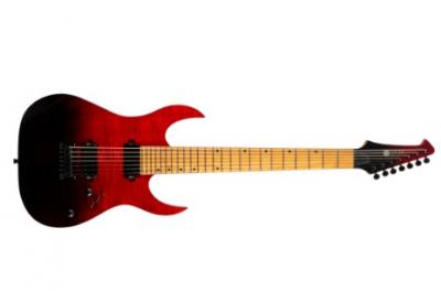 Guitarra El�ctrica Spira 7 Cuerdas S457-TRD Transparent Red 5306516