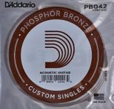 Daddario PB042 Cuerda Suelta para Guitarra Acstica