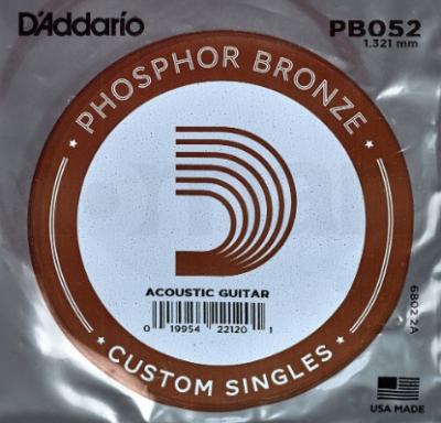 D�addario PB052 Cuerda Suelta para Guitarra Ac�stica