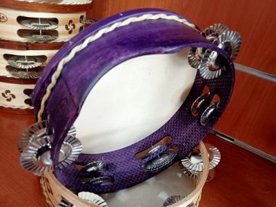 PANDERO ARTESANAL PA24N VIOLETA