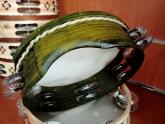 PANDERO ARTESANAL PA24N VERDE MUSGO