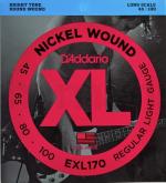 Juego de cuerdas para bajo DDDARIO EXL170 45-100