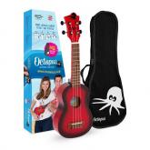 Ukelele Soprano Octopus UK-205RDB Rojo Burst