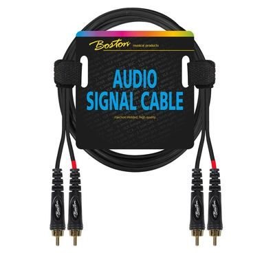 CABLE BOSTON 2x RCA a RCA 3m AC277300