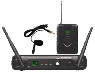 MICR�FONO INAL�MBRICO DE SOLAPA EK UHF WR25L