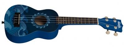 UKELELE SOPRANO SERIE UKADELIC GRAPHIC TOP UKDEEP