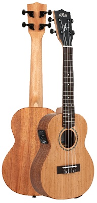 UKELELE KALA CONCIERTO ELECTRIFICADO JAMES HILL TODO MACIZO KAJHAMHGC