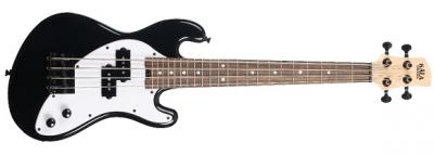 UKELELE KALA U-BASS DE CUERPO MACIZO DE 4 CUERDAS UBASSSBBKFS