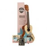 PACK UKELELE CONCIERTO ELVIS ROCKABILLY LTPCERB