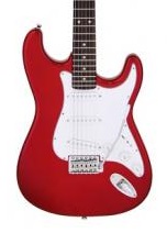 GUITARRA ARIA STRATOCASTER STG-MINI ROJA STGMINIRD