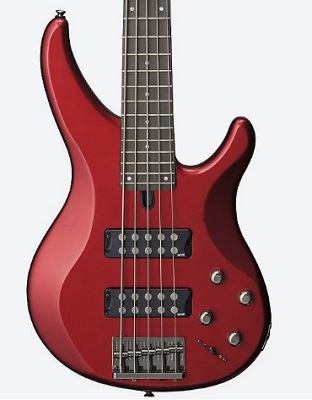 BAJO YAMAHA RBX-375 ROJO (5 CUERDAS)