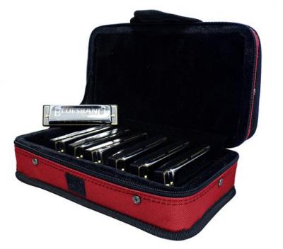 SET ARMONICAS HOHNER DE BLUES CON ESTUCHE 