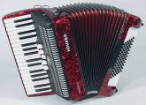 ACORDEON HOHNER BRAVO III 72 ROJA