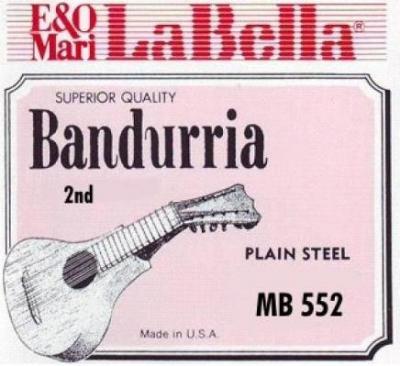 CUERDA SUELTA LA BELLA PARA BANDURRIA 2� (PAR)
