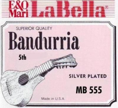 CUERDA SUELTA LA BELLA PARA BANDURRIA 5� (PAR)