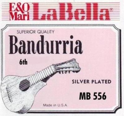 CUERDA SUELTA LA BELLA PARA BANDURRIA 6� (PAR)