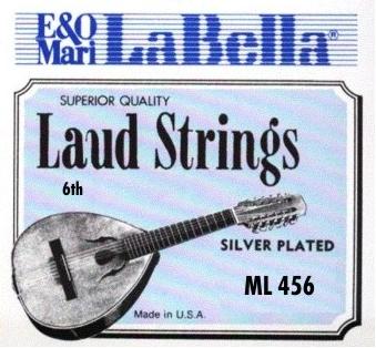 CUERDA SUELTA LA BELLA PARA LAUD 6� (PAR)