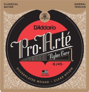 CUERDAS  CLASICA D�ADDARIO EJ45