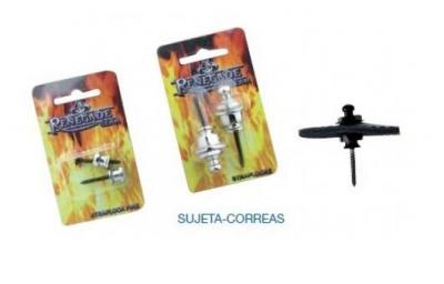 SUJETA CORREAS SEGURIDAD GCSLC PLATEADO