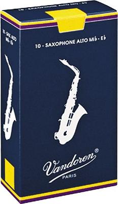CAJA DE CA�AS (10) VANDOREN PARA SAXO ALTO MIb N� 3,5