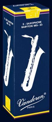CAJA DE CA�AS (5) VANDOREN PARA SAXO BARITONO N 2,5