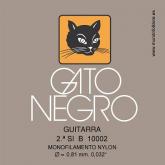 CUERDA SUELTA CLASICA GATO NEGRO 10002 SI B 2