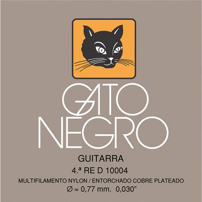 CUERDA SUELTA CLASICA GATO NEGRO 10004 RE D 4�